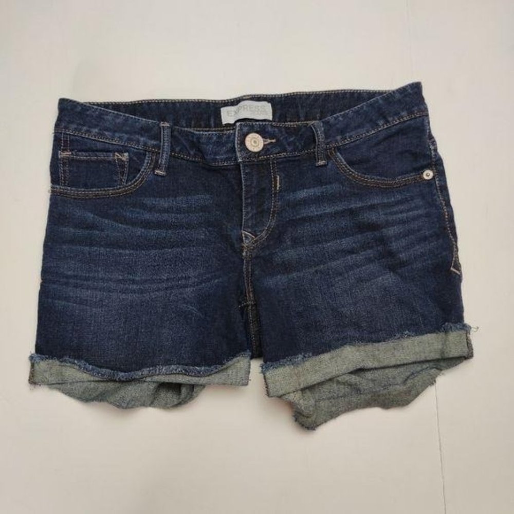 Express Jean Shorts Size 2 Low Rise